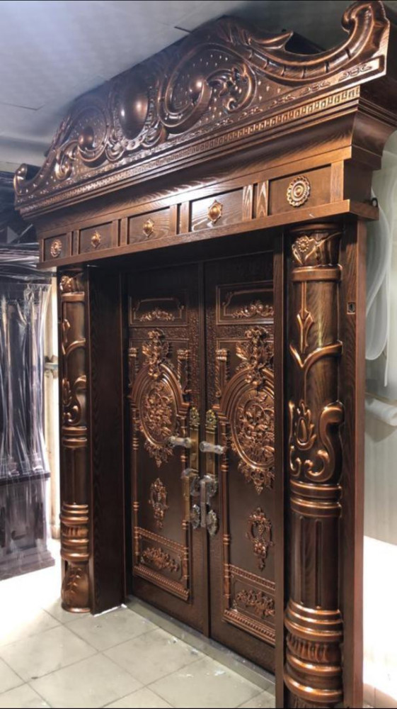 Turkey Copper cast Security Double Door