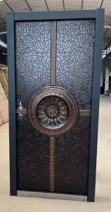 Cast Aluminum bulletproof door CS-013