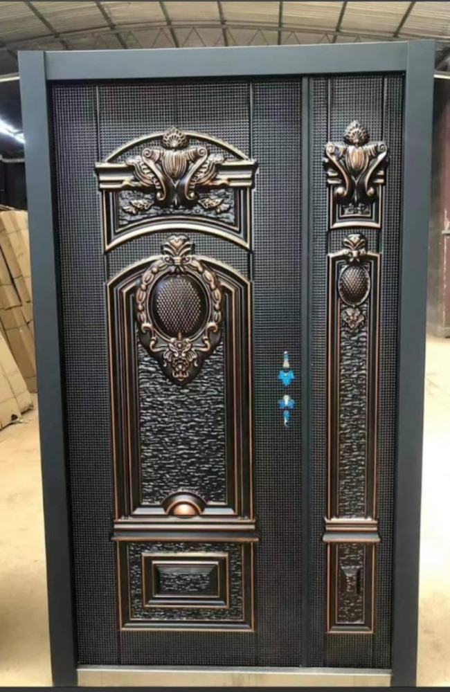 Cast Aluminum Security Double-door style with a hinged opening type
