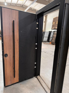 Modern Turkish Security Door with a multi-point locking system