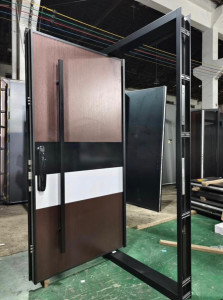Turkish Security Door features a reinforced triple-lock system and is designed to provide high security and style for main entrance