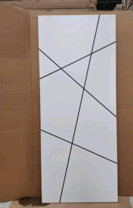 Modern White interior door 