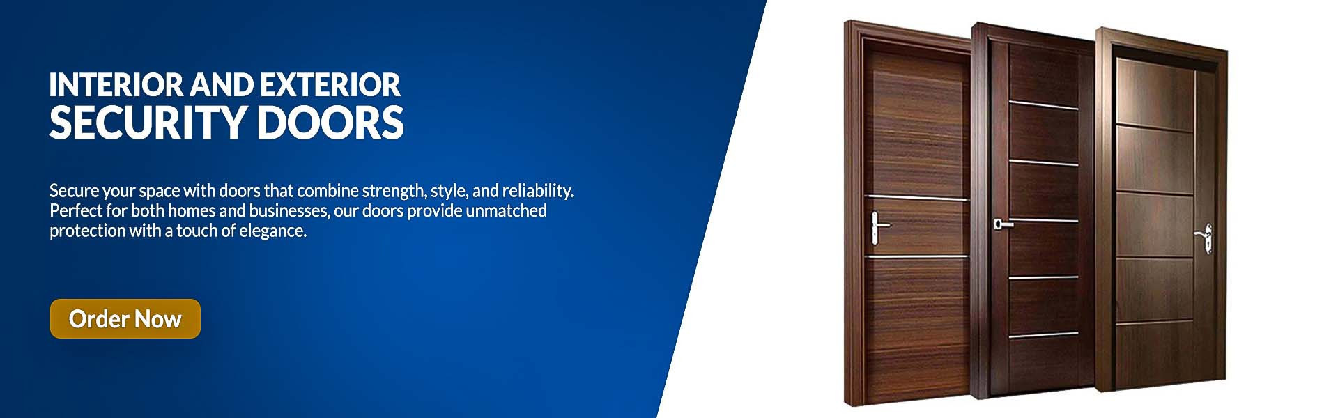 luxury wooden door